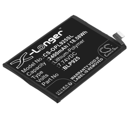 Batterie pour OnePlus PGKM10 (2400 mAh/18.58 Wh, 7.74 V)