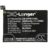 Batterie pour Oppo BLP643 (3000 mAh/11.55 Wh, 3.85 V)