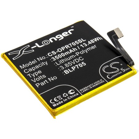Batterie pour Oppo PCCT00 (3500 mAh/13.48 Wh, 3.85 V)