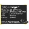 Batterie pour Oppo BLP807 (4700 mAh/18.1 Wh, 3.85 V)