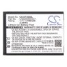 Batterie pour Alcatel One Touch 255A (700 mAh/2.59 Wh, 3.7 V)