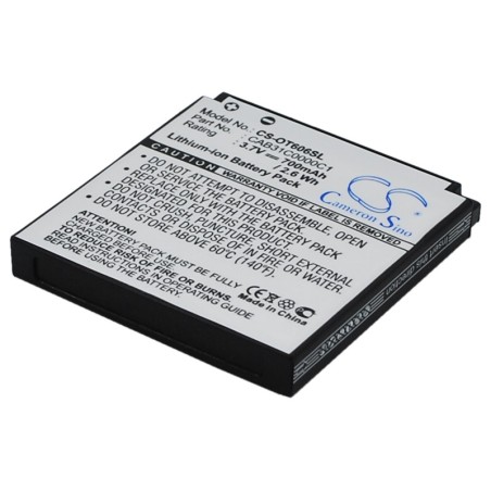 Batterie pour Alcatel OT-BY23 (700 mAh/2.59 Wh, 3.7 V)