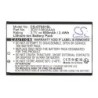 Batterie pour Alcatel One Touch E805 (650 mAh/2.41 Wh, 3.7 V)