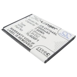 Batterie pour Alcatel 5044 (2000 mAh/7.6 Wh, 3.8 V)