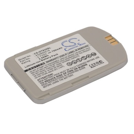 Batterie pour Alcatel 433950519 (700 mAh/2.59 Wh, 3.7 V)