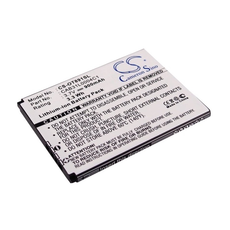 Batterie pour M______ TP-DS1 (900 mAh/3.33 Wh, 3.7 V)