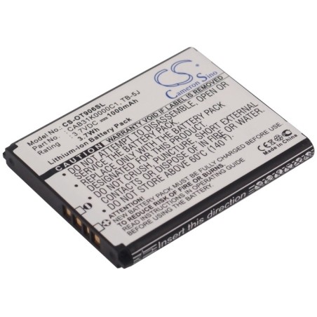 Batterie pour Alcatel OT-906 (1000 mAh/3.7 Wh, 3.7 V)