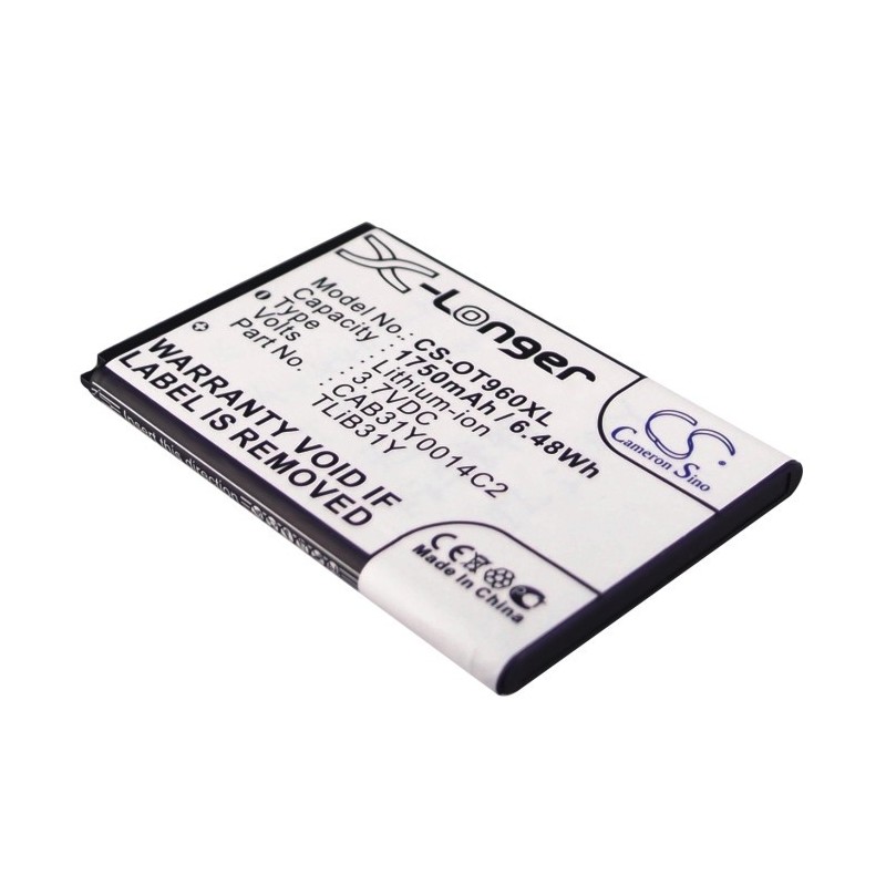Batterie pour Cricket AUTHORITY (1750 mAh/6.48 Wh, 3.7 V)