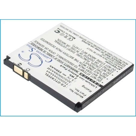 Batterie pour Alcatel B-K7 (550 mAh/2.04 Wh, 3.7 V)
