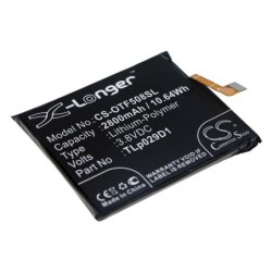 Batterie pour Alcatel One Touch 3 Dual Sim (2800 mAh/10.64 Wh, 3.8 V)