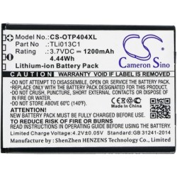 Batterie pour Cingular QuickFlip (1200 mAh/4.44 Wh, 3.7 V)