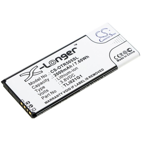 Batterie pour Alcatel Insight (2000 mAh/7.6 Wh, 3.8 V)