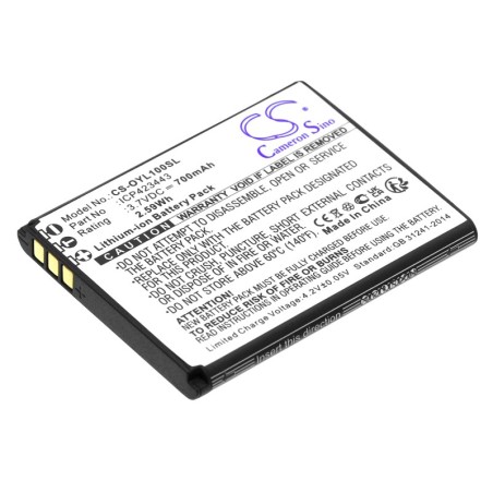 Batterie pour Olympia Luna (700 mAh/2.59 Wh, 3.7 V)