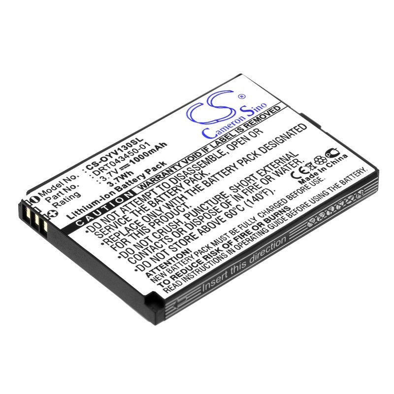 Batterie pour Auro M101 (1000 mAh/3.7 Wh, 3.7 V)