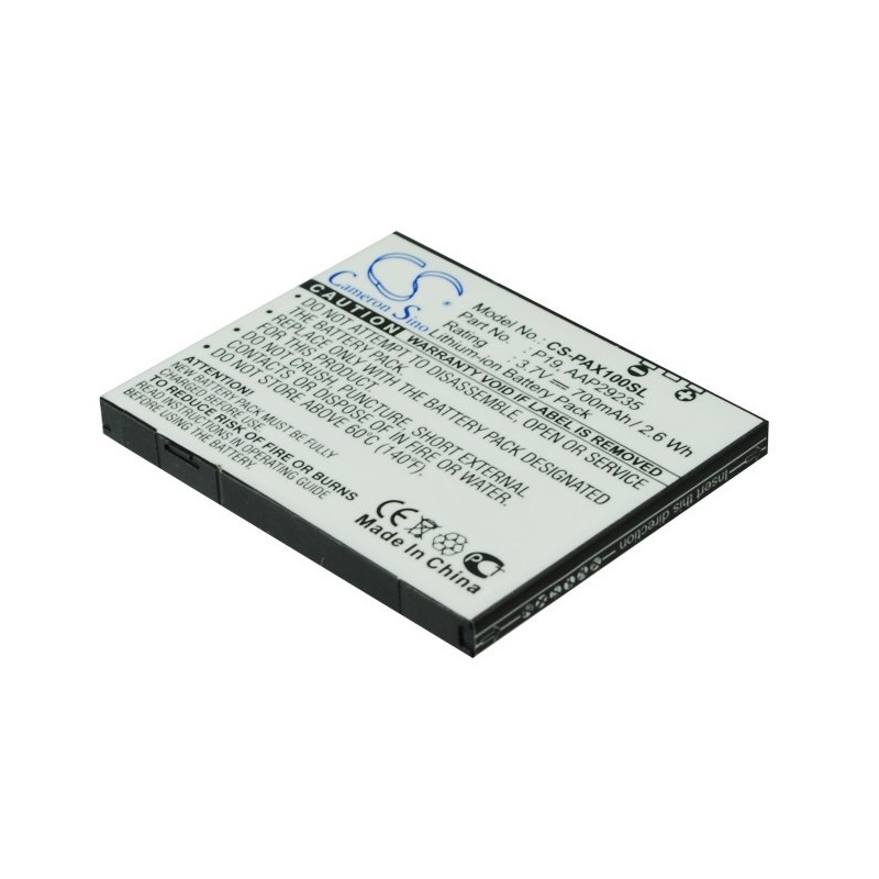 Batterie pour Panasonic P-03A (700 mAh/2.59 Wh, 3.7 V)
