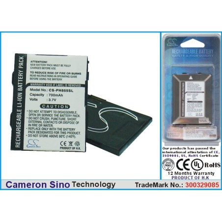 Batterie pour Philips A20HBD/OZP (650 mAh/2.41 Wh, 3.7 V)