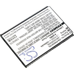 Batterie pour Philips Xenium S301 (1200 mAh/4.44 Wh, 3.7 V)