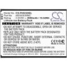 Batterie pour Philips Xenium S326 (2800 mAh/10.64 Wh, 3.8 V)