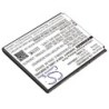 Batterie pour Philips Xenium W8560 (3300 mAh/12.54 Wh, 3.8 V)