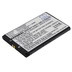 Batterie pour Philips Xenium 9A9Q (500 mAh/1.85 Wh, 3.7 V)