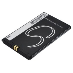Batterie pour Philips Xenium 9A9Q (500 mAh/1.85 Wh, 3.7 V)