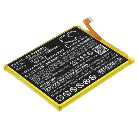 Batterie pour Philips AB5000BWMC (4900 mAh/18.62 Wh, 3.8 V)