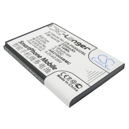 Batterie pour Philips Xenium CTX710 (2200 mAh/8.14 Wh, 3.7 V)