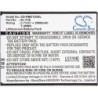 Batterie pour PHICOMM C1530L (2000 mAh/7.4 Wh, 3.7 V)