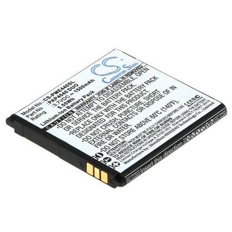 Batterie pour Prestigio MultiPhone 4040 Duo (1500 mAh/5.55 Wh, 3.7 V)