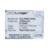 Batterie pour Prestigio MultiPhone 7600 Duo (2500 mAh/9.25 Wh, 3.7 V)