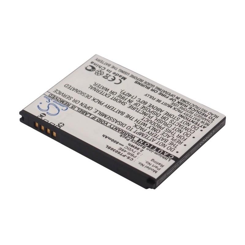 Batterie pour Pantech P6030 (800 mAh/2.96 Wh, 3.7 V)