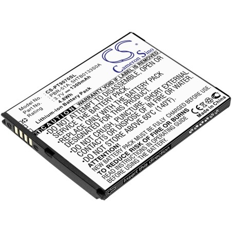 Batterie pour Pantech Burst (1300 mAh/4.81 Wh, 3.7 V)