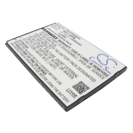 Batterie pour Pantech IM-A860 (2500 mAh/9.25 Wh, 3.7 V)