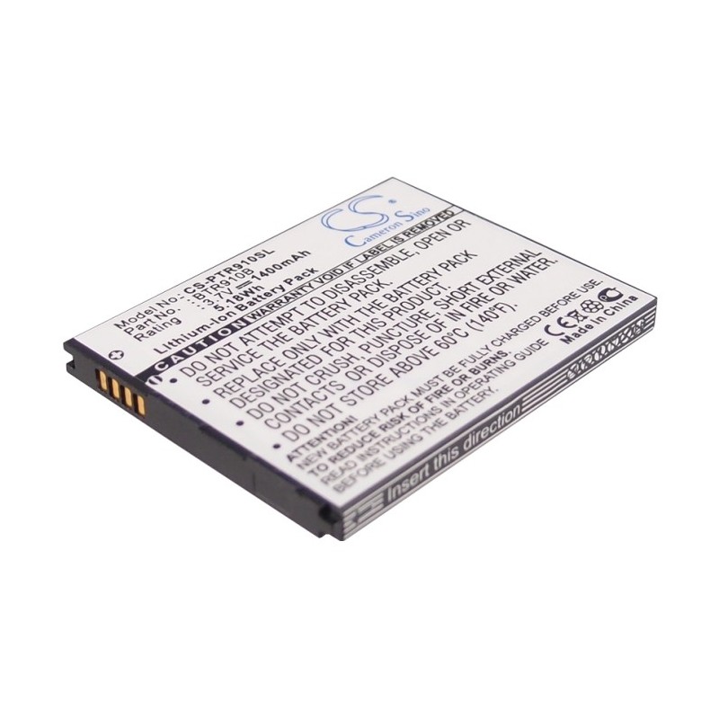 Batterie pour Pantech ADR910L (1400 mAh/5.18 Wh, 3.7 V)