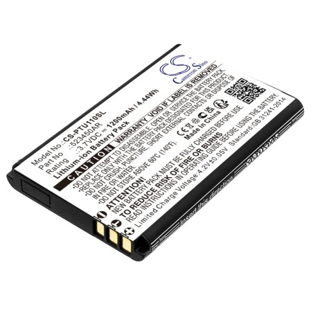 Batterie pour Panasonic KX-TF200 (1200 mAh/4.44 Wh, 3.7 V)