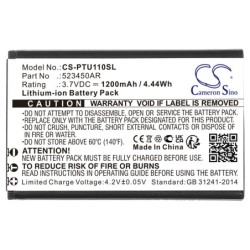 Batterie pour Techniphone ISI 2 (1200 mAh/4.44 Wh, 3.7 V)
