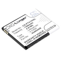 Batterie pour Panasonic KX-TU150EXR (1300 mAh/4.81 Wh, 3.7 V)