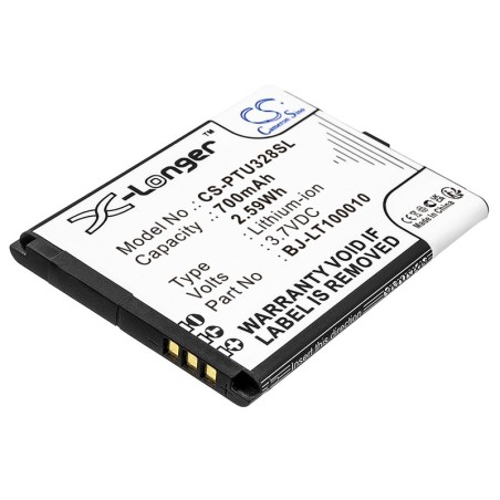 Batterie pour Panasonic KX-TU328EX (700 mAh/2.59 Wh, 3.7 V)