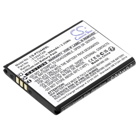 Batterie pour Panasonic 514047AR (900 mAh/3.33 Wh, 3.7 V)