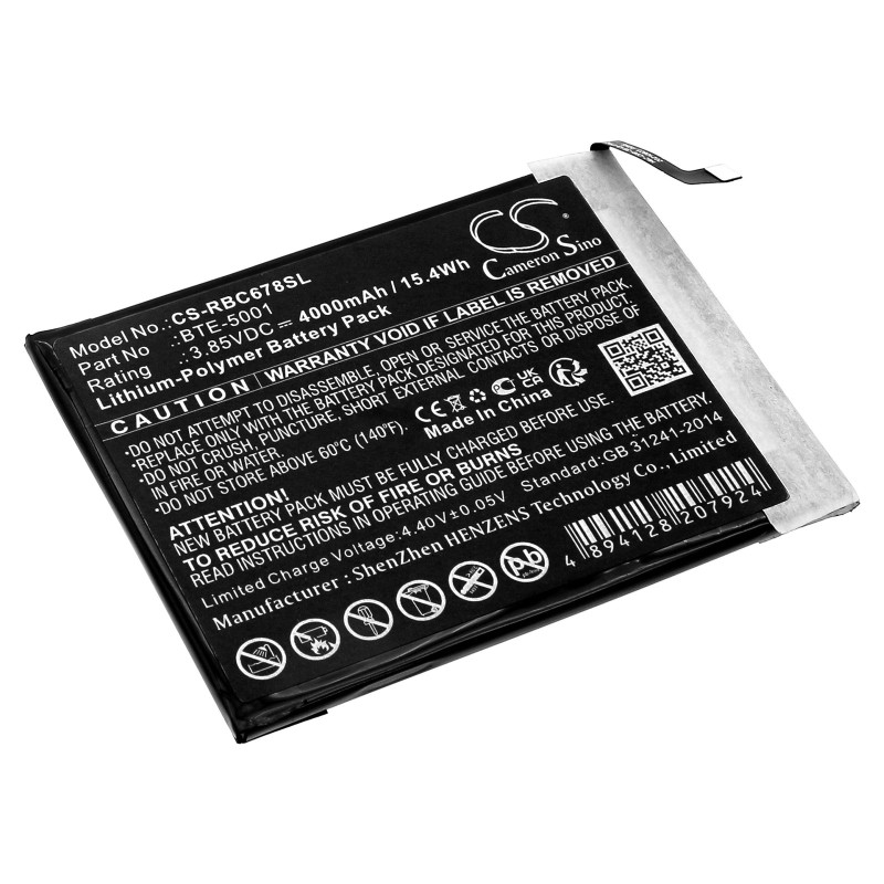 Batterie pour Orbic Magic 5G (4000 mAh/15.4 Wh, 3.85 V)