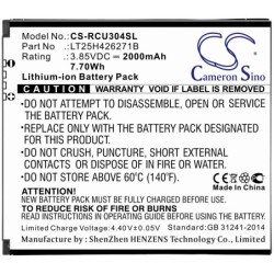 Batterie pour BLU B100DL (2000 mAh/7.7 Wh, 3.85 V)