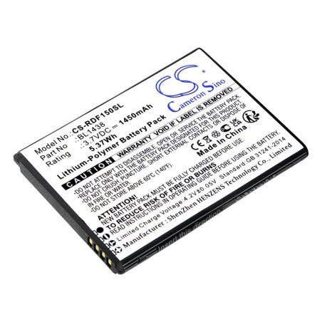 Batterie pour R3Di BL1438 (1450 mAh/5.37 Wh, 3.7 V)