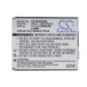 Batterie pour Sharp SH-07A (650 mAh/2.41 Wh, 3.7 V)