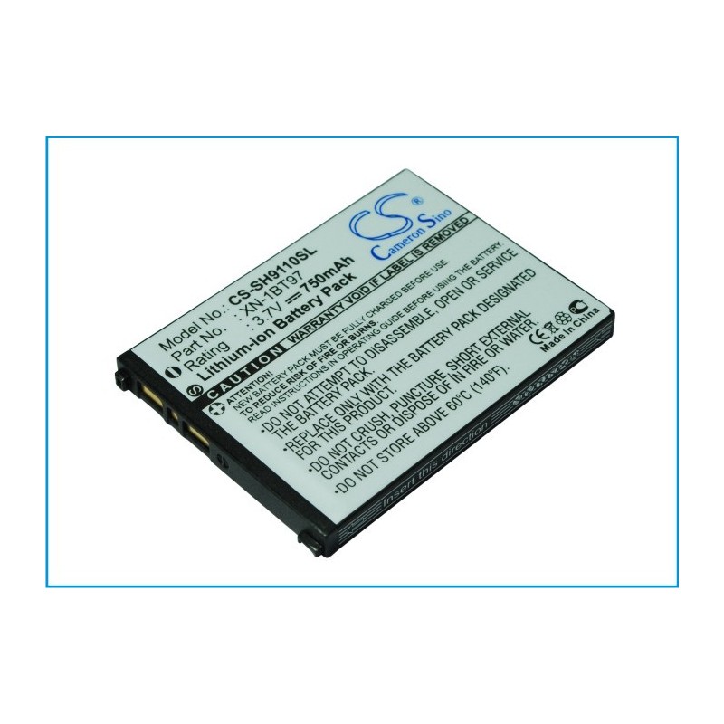 Batterie pour Sharp SH6320C (750 mAh/2.78 Wh, 3.7 V)