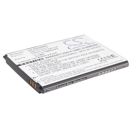 Batterie pour MetroPCS Galaxy S Lightray 4G (1400 mAh/5.18 Wh, 3.7 V)