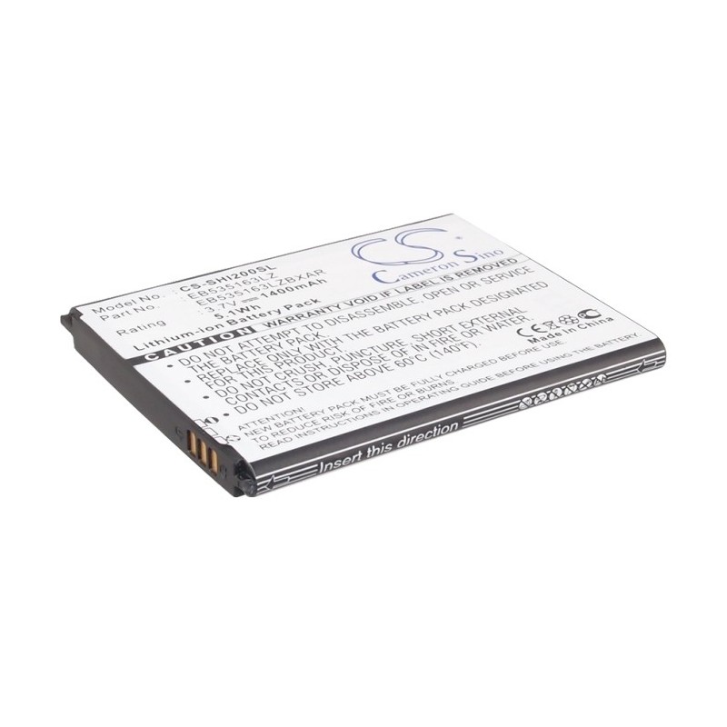Batterie pour Samsung Code SCH-i200 (1400 mAh/5.18 Wh, 3.7 V)