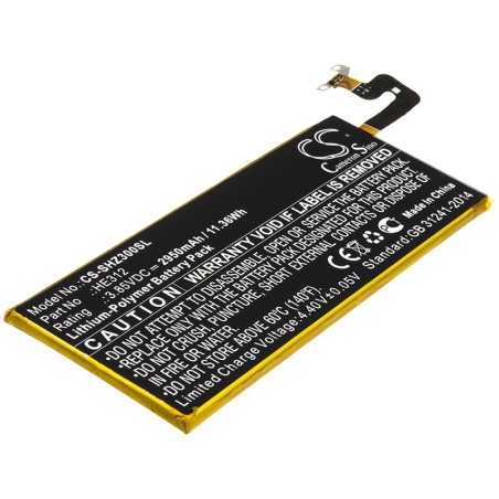 Batterie pour Sharp Z3 (2950 mAh/11.36 Wh, 3.85 V)