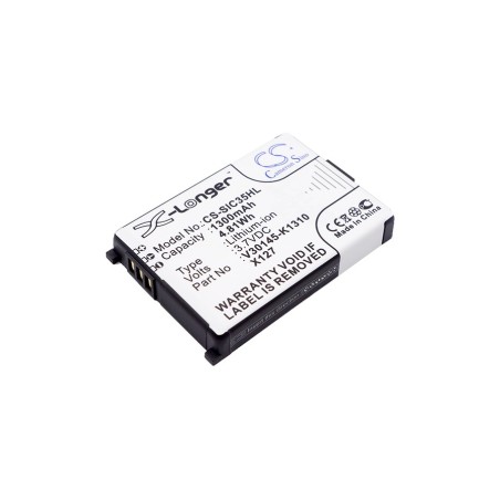 Batterie pour Siemens C35 (1300 mAh/4.81 Wh, 3.7 V)