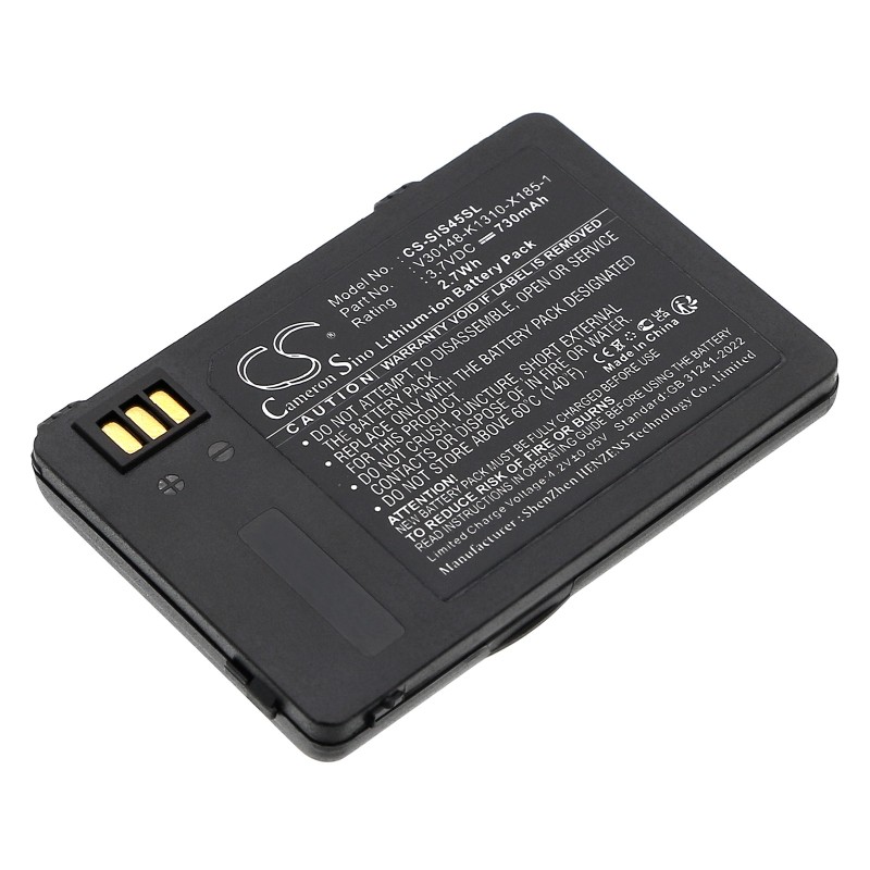 Batterie pour Siemens 6618 (730 mAh/2.7 Wh, 3.7 V)