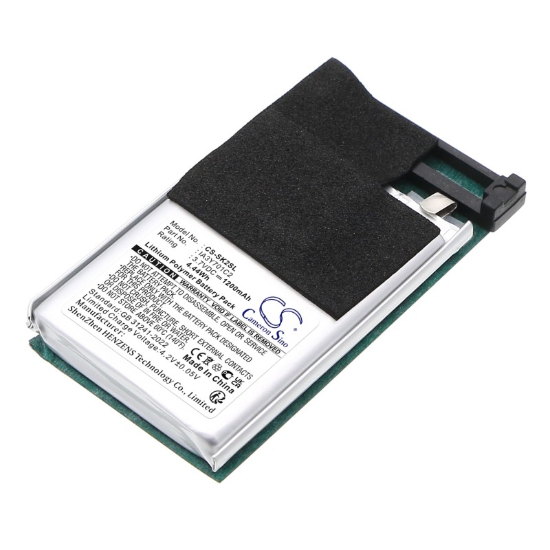 Batterie pour Sharp PV-100TG (1200 mAh/4.44 Wh, 3.7 V)